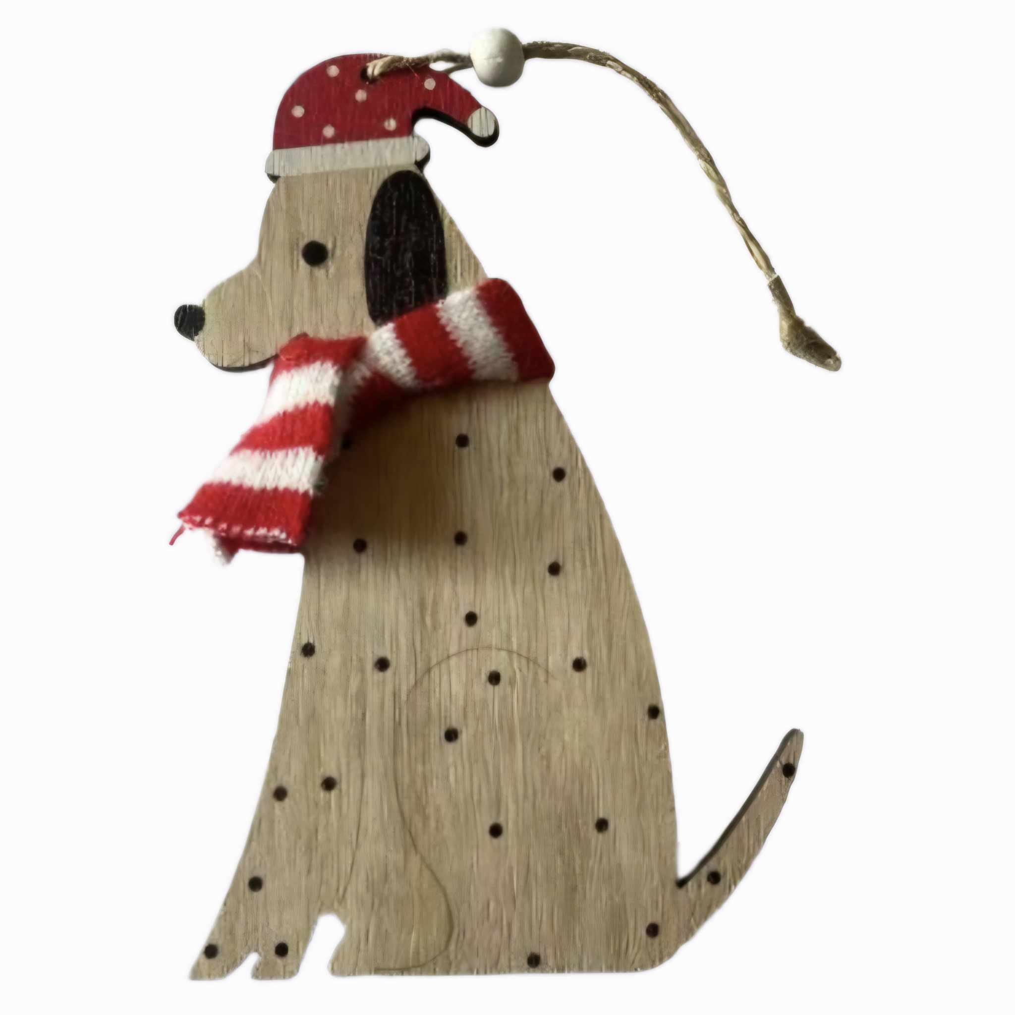 DOG – spotty (wood)