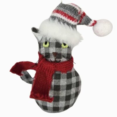 CAT in a HAT grey check